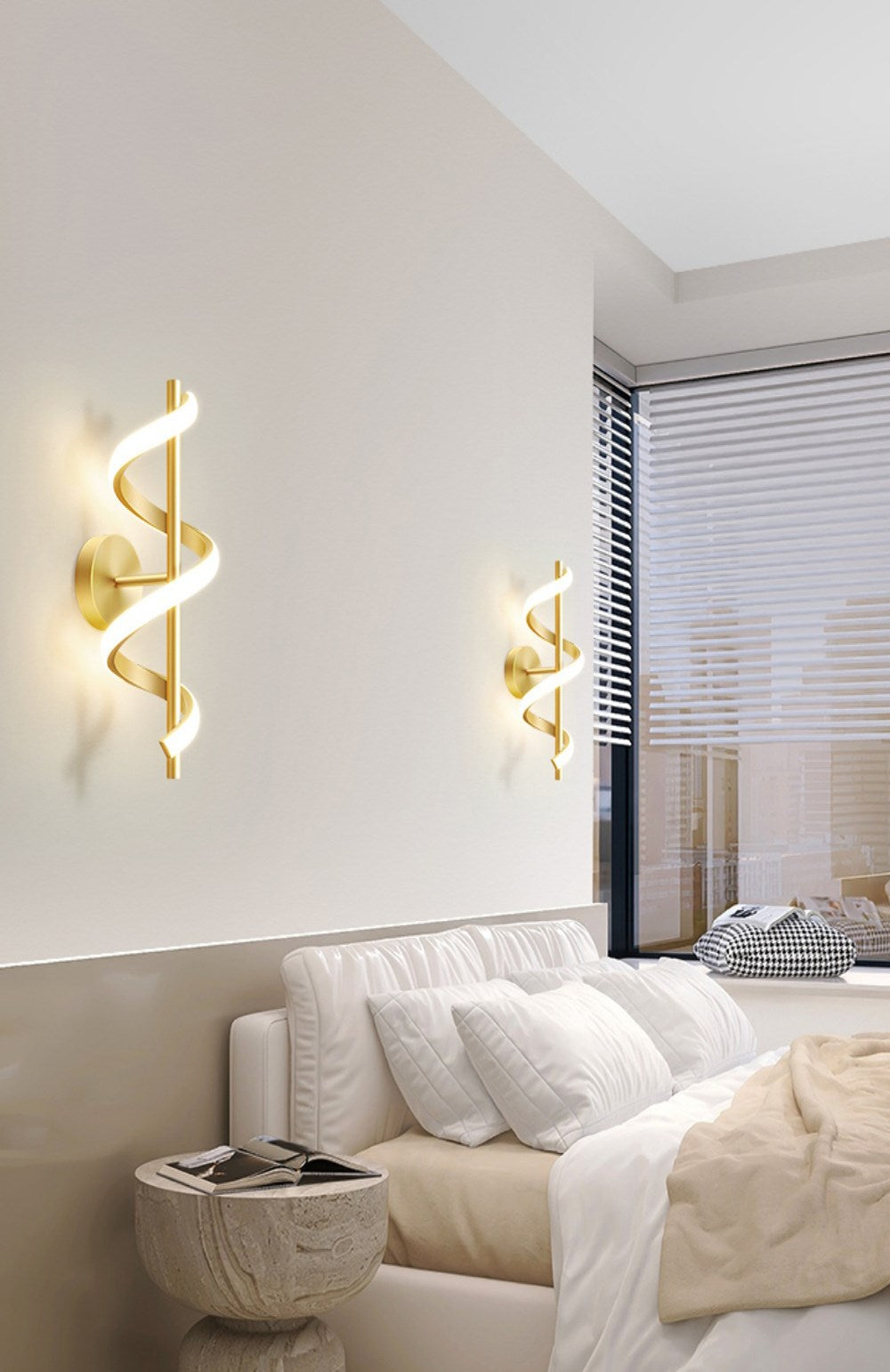 Applique Murale LED Minimaliste - Élégance et Ambiance Contemporaine