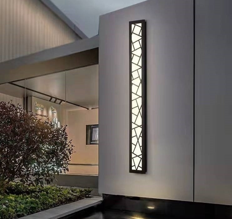 Lumière Murale Extérieure LED - Design Élégant et Étanche