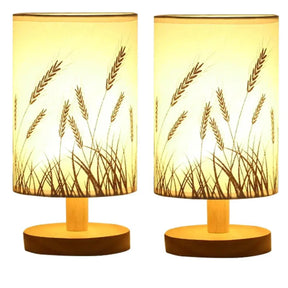 Lampe en Bois Massif Design - Lumière LED Économique et Apaisante