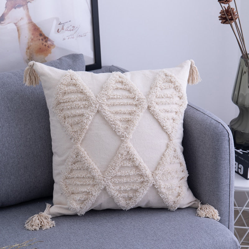 Housses de Coussin Boho Chic - Ambiance Ibiza et Style Unique