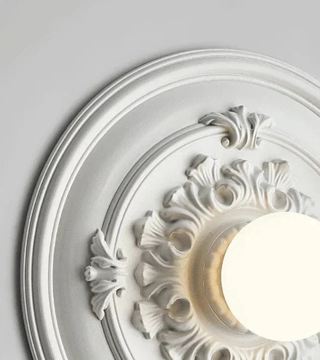 Applique Murale Ronde Rétro - Éclairage Élégant et Durable