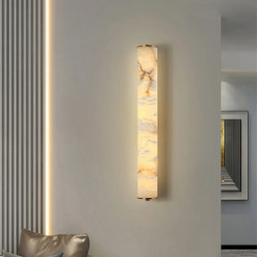 Lampe Murale en Marbre - Élégance Wabi-Sabi et Luxe Durable