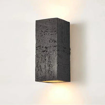 Lampe Murale en Ciment - Design Rustique et Énergétiquement Efficace