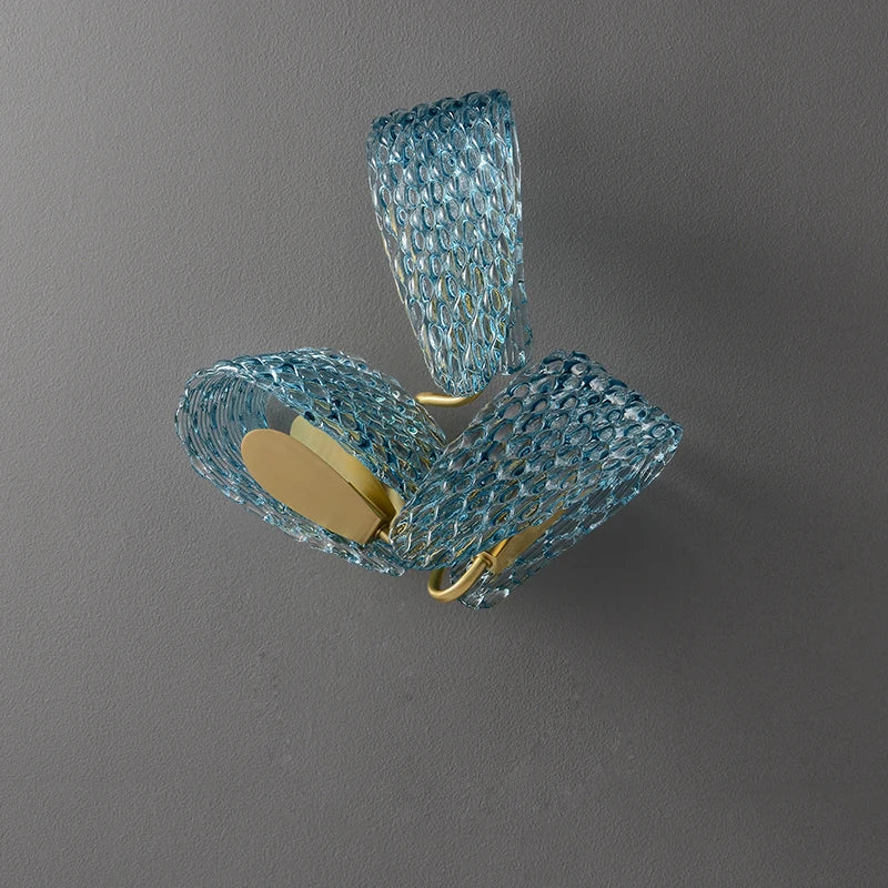 Lampe Murale en Verre Design - Éclairage Artistique et Économe en Énergie