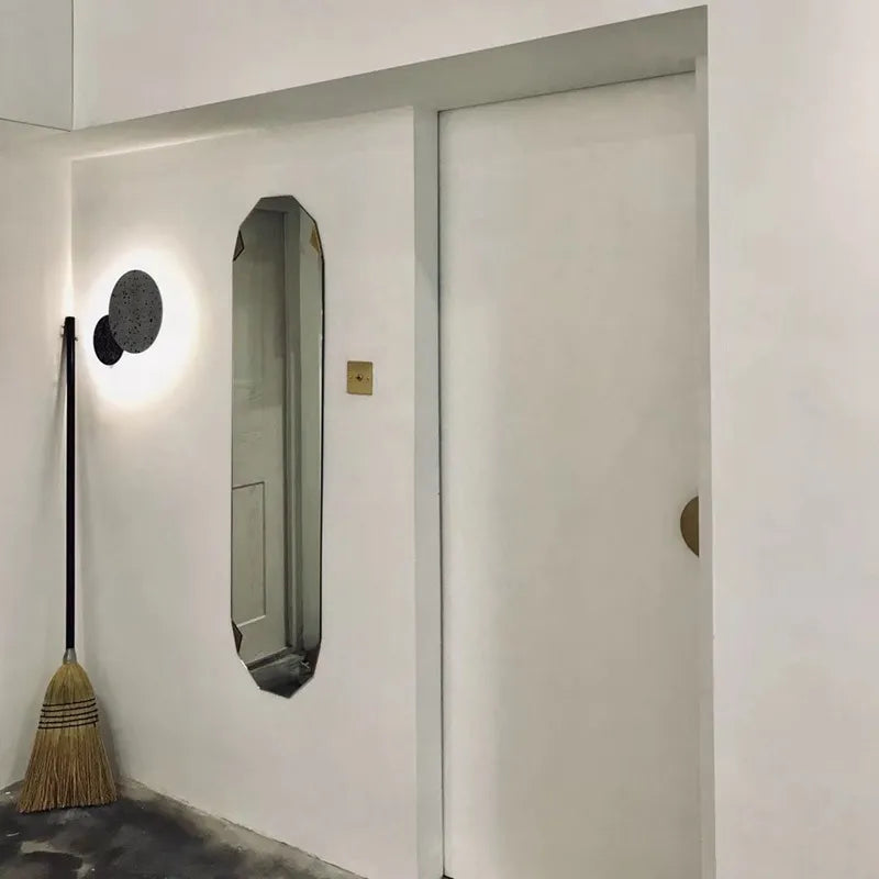 Applique Murale en Béton Moderne - Design Industriel et Éclairage LED Durable