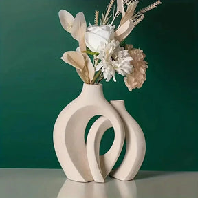 Vases en Céramique Moderne - Ensemble Élégant pour Décoration Intérieure
