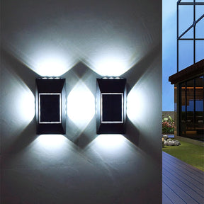 Lampe d'escalier solaire étanche - Éclairage Durable pour Espaces Extérieurs