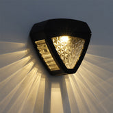 Lampe Solaire Murale Extérieure - Étanche avec Capteur Intelligent