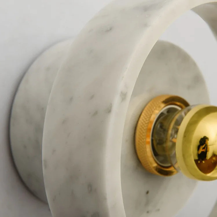 Lampe Murale Wabi-Sabi en Marbre - Élégance Naturelle et Économie d'Énergie