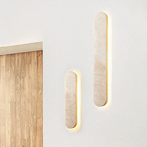 Lampe Murale en Marbre - Élégance Scandinave et Économie d'Énergie