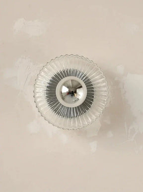 Applique Murale en Verre Vintage - Charme Rétro et Économie d'Énergie