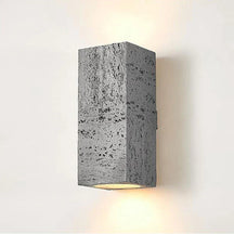 Lampe Murale en Ciment - Design Rustique et Énergétiquement Efficace