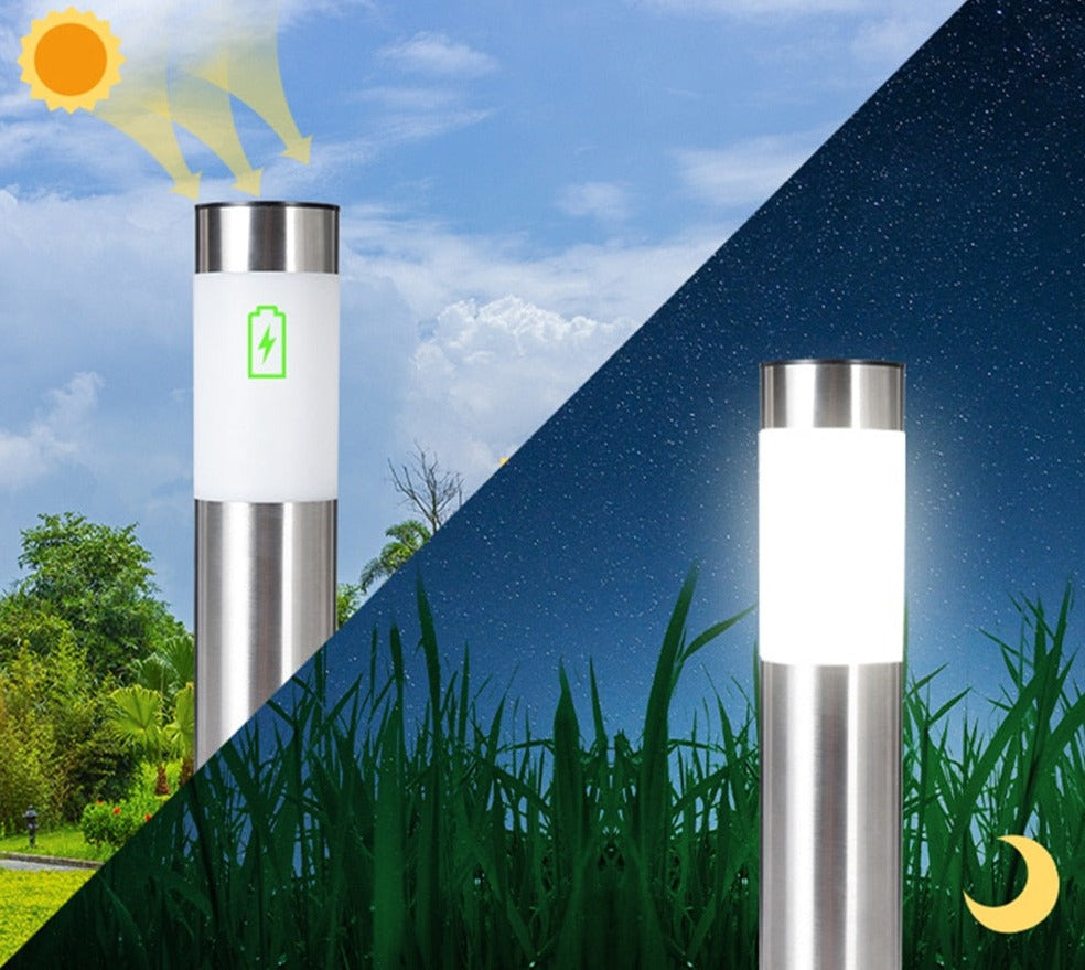 Lampe Solaire de Jardin - Éclairage Automatique et Écologique