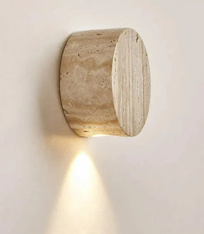 Applique Murale en Marbre - Éclairage LED Luxueux et Durable