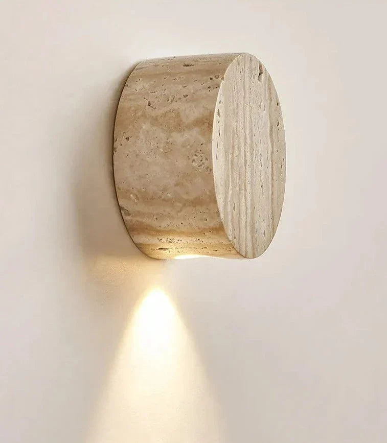 Applique Murale en Marbre - Éclairage LED Luxueux et Durable