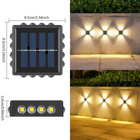 Lampe Murale Solaire Extérieure - Éclairage Durable et Écologique