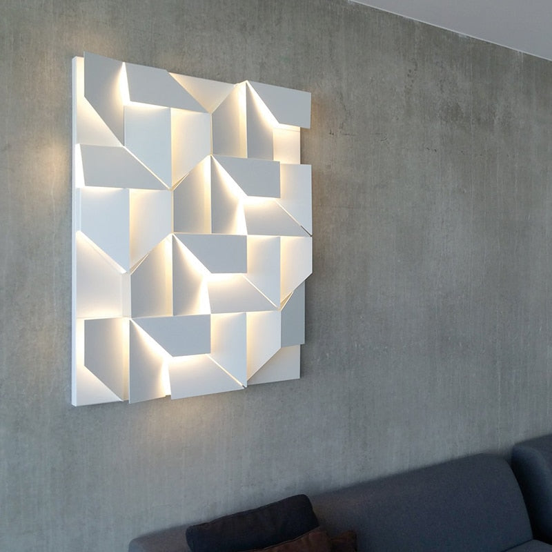 Lampe Murale 3D Économique - Éclairage Élégant et Durable