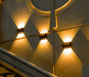 Applique Murale Solaire à Détecteur de Mouvement - Résistante aux Intempéries et Économique