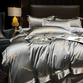 Ensemble de Literie en Coton Égyptien - Luxe et Confort Ultimes pour Dormir