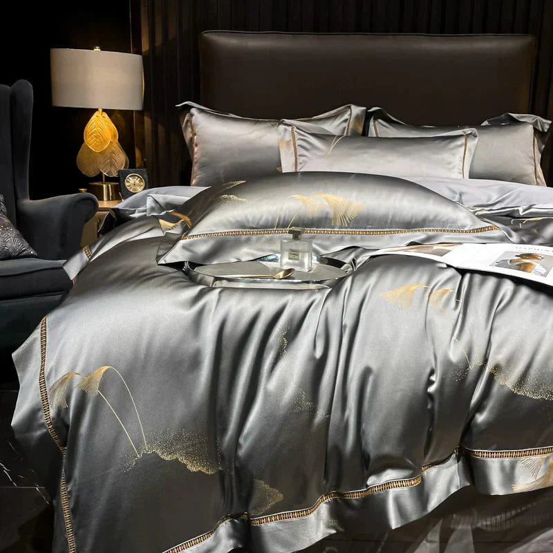 Ensemble de Literie en Coton Égyptien - Luxe et Confort Ultimes pour Dormir