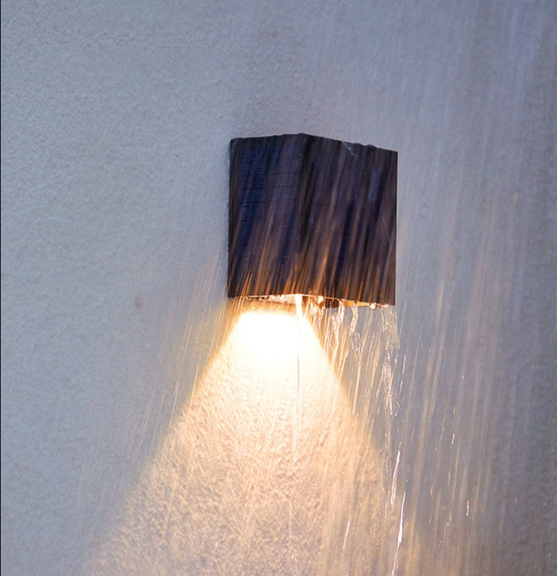 Applique Murale Solaire Étanche - Éclairage Automatique et Écologique
