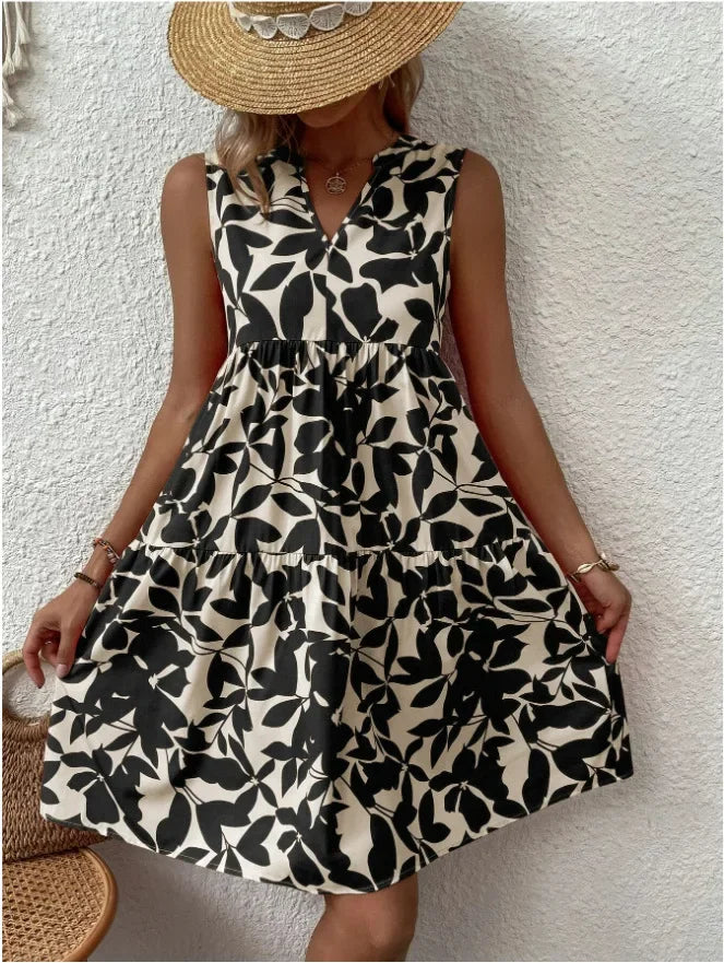 Robe Mini Polyvalente pour Femmes - Style Ludique et Confort Optimal