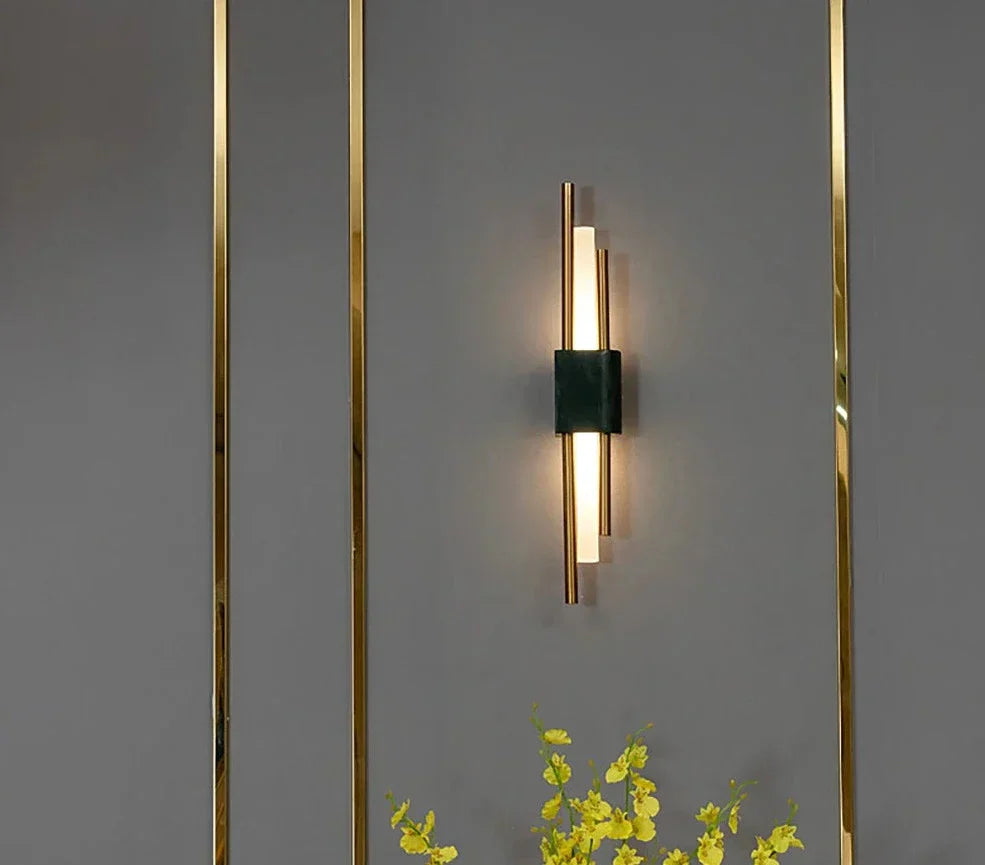 Applique Murale en Marbre LED - Éclairage Élégant et Énergétiquement Efficace