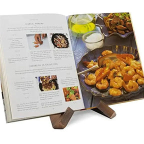 Support de Recettes en Bois - Élégant et Multifonctionnel pour Cuisine