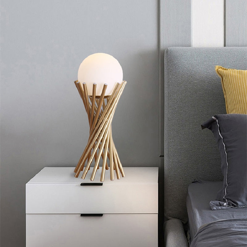 Lampe de Table Contemporaine - Élégance et Économie d'Énergie