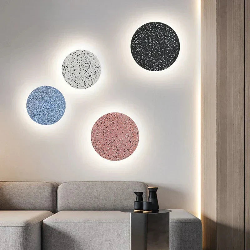 Applique Murale en Béton Moderne - Design Industriel et Éclairage LED Durable