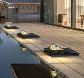 Lumières Solaires Modernes pour Extérieur - Capteur Intelligent et Étanchéité IP65