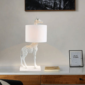 Lampe de Table Girafe Design - Élégance Naturelle et Durable