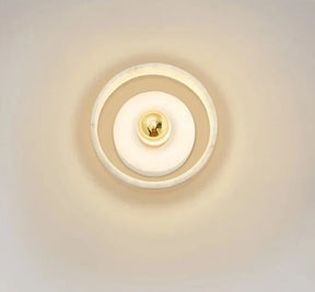 Lampe Murale Wabi-Sabi en Marbre - Élégance Naturelle et Économie d'Énergie