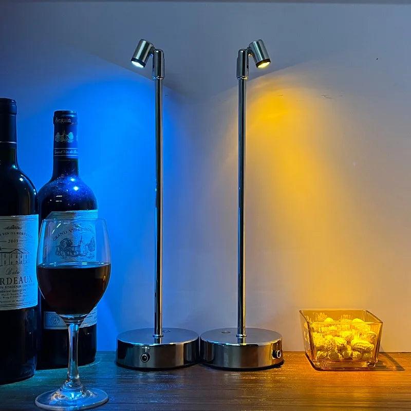 Lampe de Bureau Vintage Tactile - Éclairage Élégant et Portable