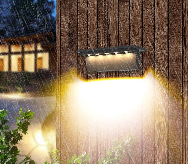 Lumière d'extérieur solaire résistante - Éclairage élégant et durable pour jardins