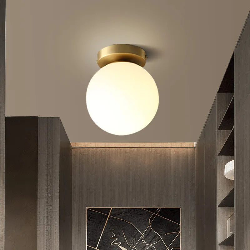 Lampe LED Scandinave en Verre - Design Élégant et Énergie Efficace