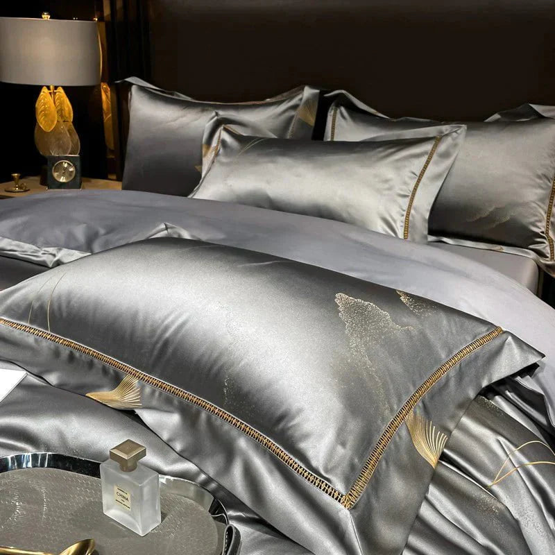 Ensemble de Literie en Coton Égyptien - Luxe et Confort Ultimes pour Dormir