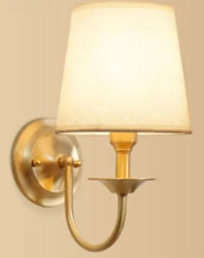 Lampe Murale Vintage Dorée - Éclairage Chaleureux et Élégant
