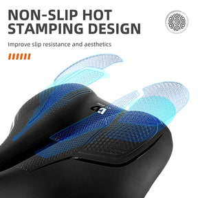 Selle de Vélo Confortable - Absorption de Chocs Élevée et Respirante