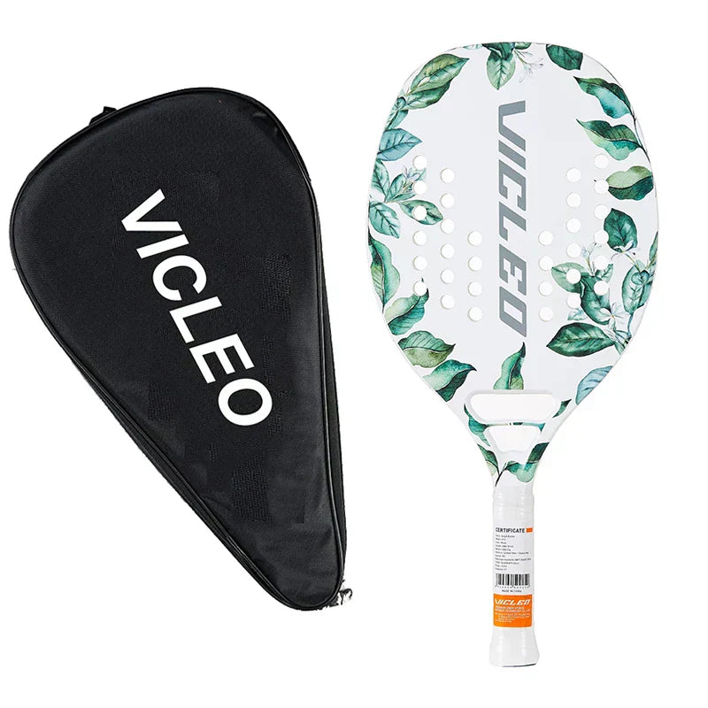 Raquette de Beach Tennis Haute Performance - Légère et Aérodynamique pour Jouer Longtemps