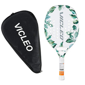 Raquette de Beach Tennis Haute Performance - Légère et Aérodynamique pour Jouer Longtemps