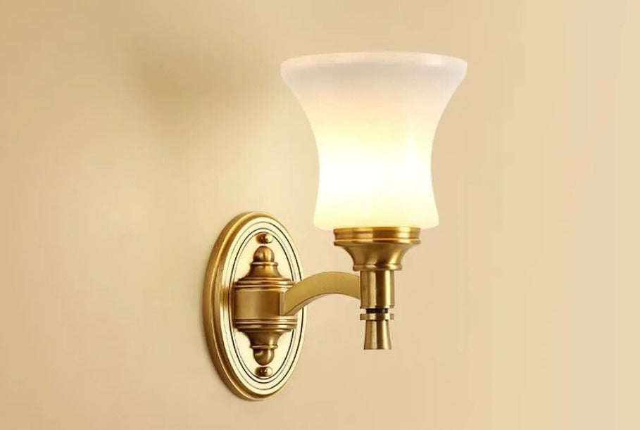 Applique Murale Américaine Design Intemporel - Éclairage Énergétiquement Efficace et Durable