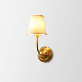 Applique Murale en Cuivre - Design Élégant avec Lumière Douce