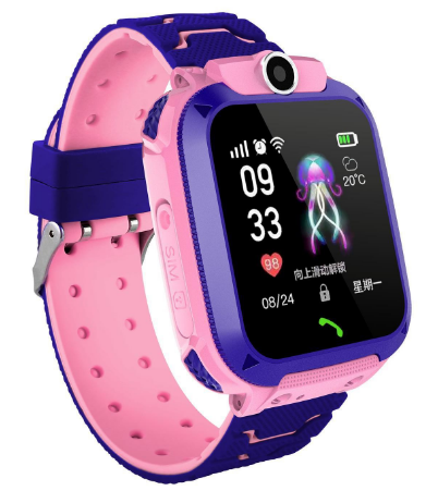 Montre GPS pour Enfants - Suivi en Temps Réel et Bouton SOS