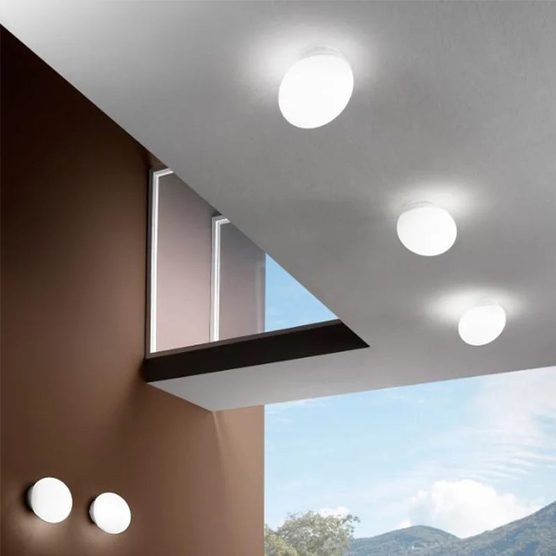 Lampe de Plafond LED Blanche - Élégante et Durable pour Intérieurs Modernes