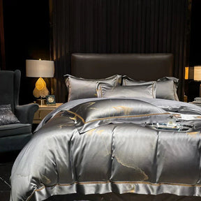 Ensemble de Literie en Coton Égyptien - Luxe et Confort Ultimes pour Dormir