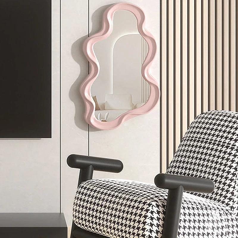 Miroir Nuage Décoratif - Design Créatif et Polyvalent