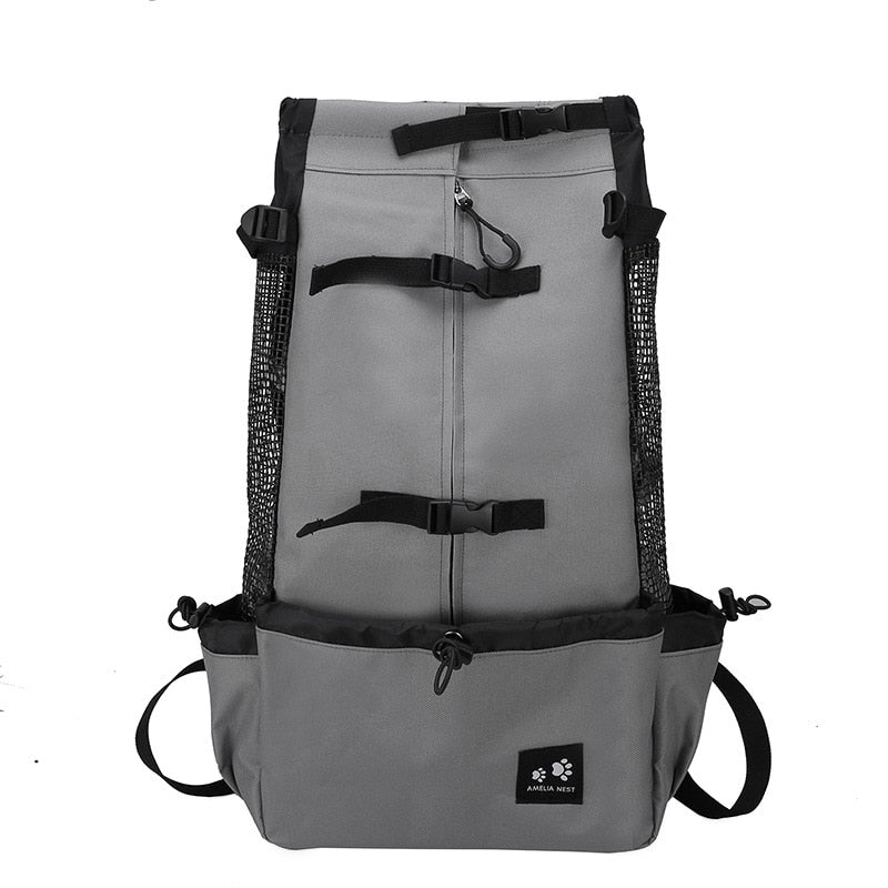 Sac de Voyage pour Animaux - Durable et Confortable avec Poche Latérale