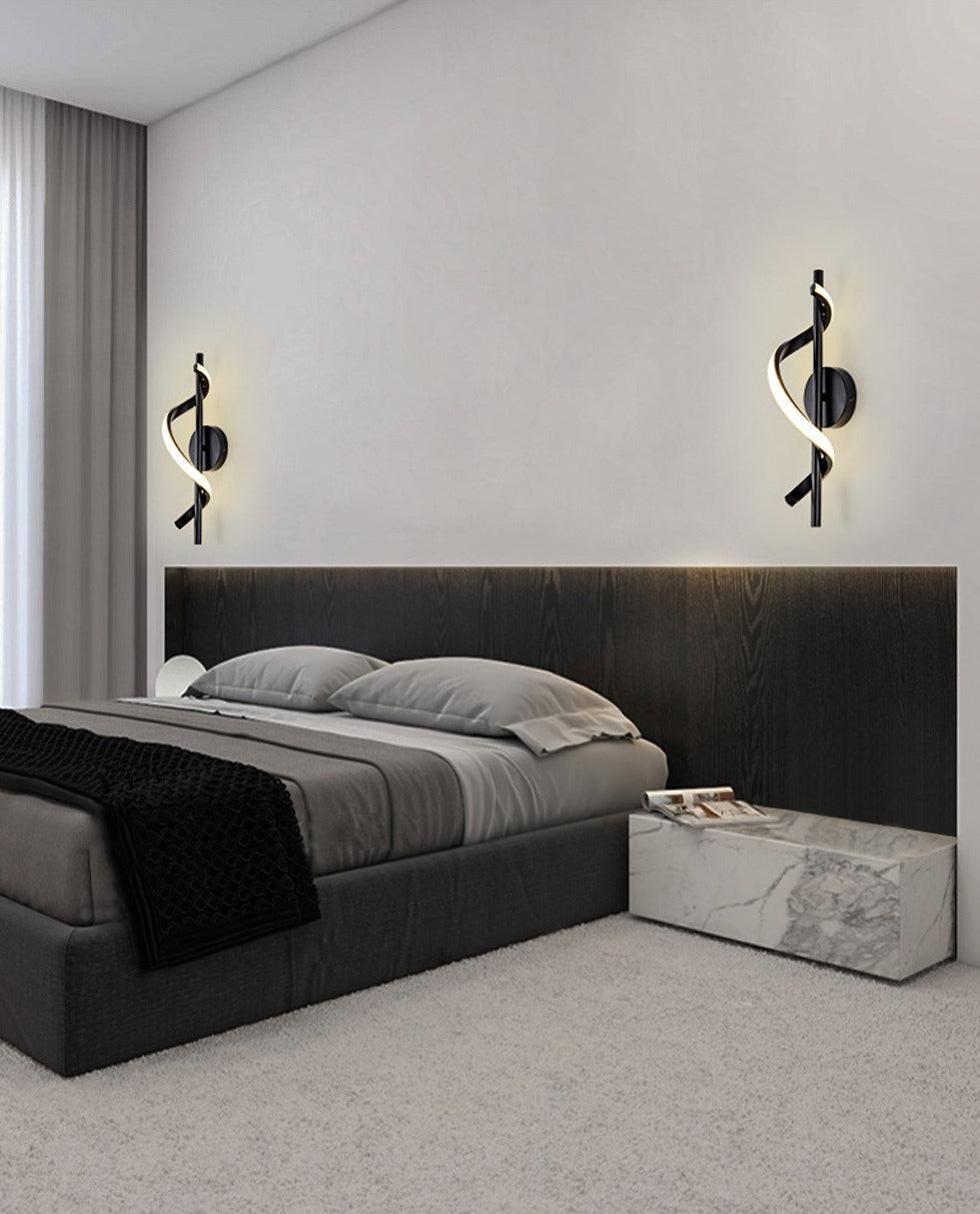 Applique Murale LED Minimaliste - Élégance et Ambiance Contemporaine