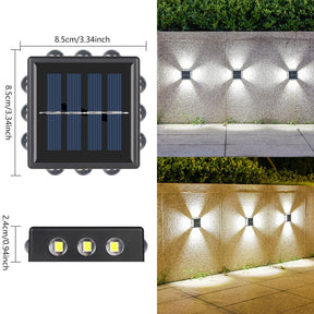 Lampe Murale Solaire Extérieure - Éclairage Durable et Écologique
